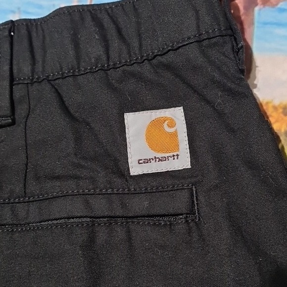 Carhartt Force Black Work Shorts Size 42 NWT - Picture 5 of 6